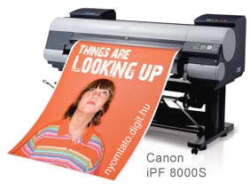 Canon iPF8000S signmaker printer